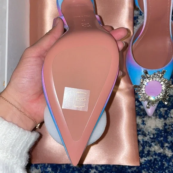 RARE Amina Muaddi fairy shadow Begum 38 - Picture 5 of 8